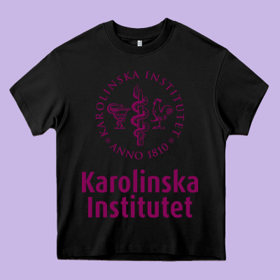 Karolinska Institute Heavy Core Tee Designed By Artisfamous