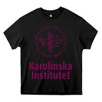 Black karolinska institute Heavy Core Tee - artisFamous