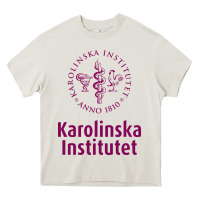 Cream karolinska institute Heavy Core Tee - artisFamous