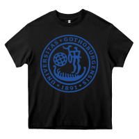Black university of gothenburg Heavy Core Tee - artisFamous