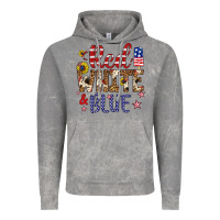 Cloud Rock red white and blue Vintage Hoodie - Artiststas
