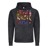 Vintage Black red white and blue Vintage Hoodie - Artiststas