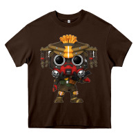 Chocolate Brown Funko Pop Heavy Core Tee - artisFamous