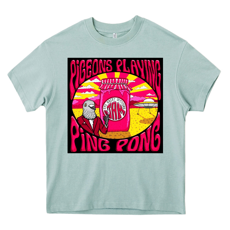 Best Pigeons Playing Ping Pong Music Heavy Core Tee by artisFamous | Teevron