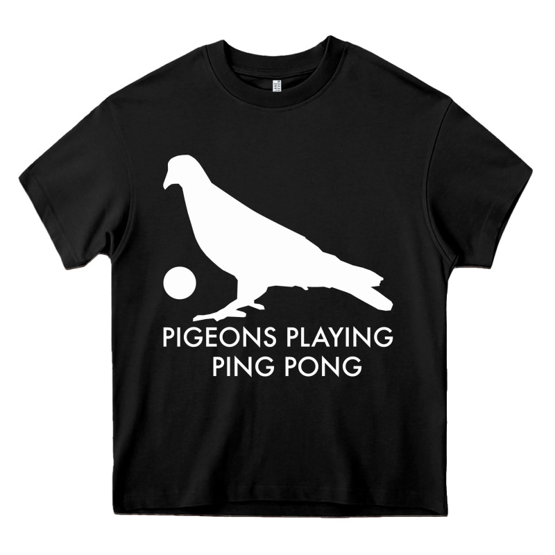 Best Pigeons Playing Ping Pong Music Heavy Core Tee by artisFamous | Teevron