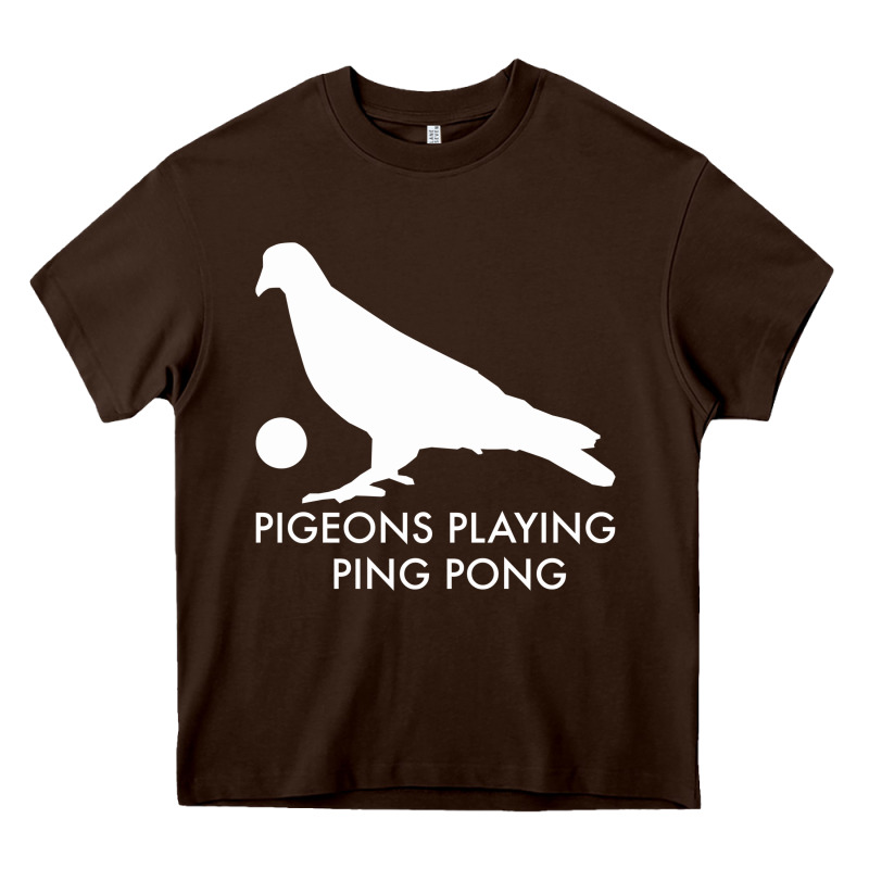Best Pigeons Playing Ping Pong Music Heavy Core Tee by artisFamous | Teevron