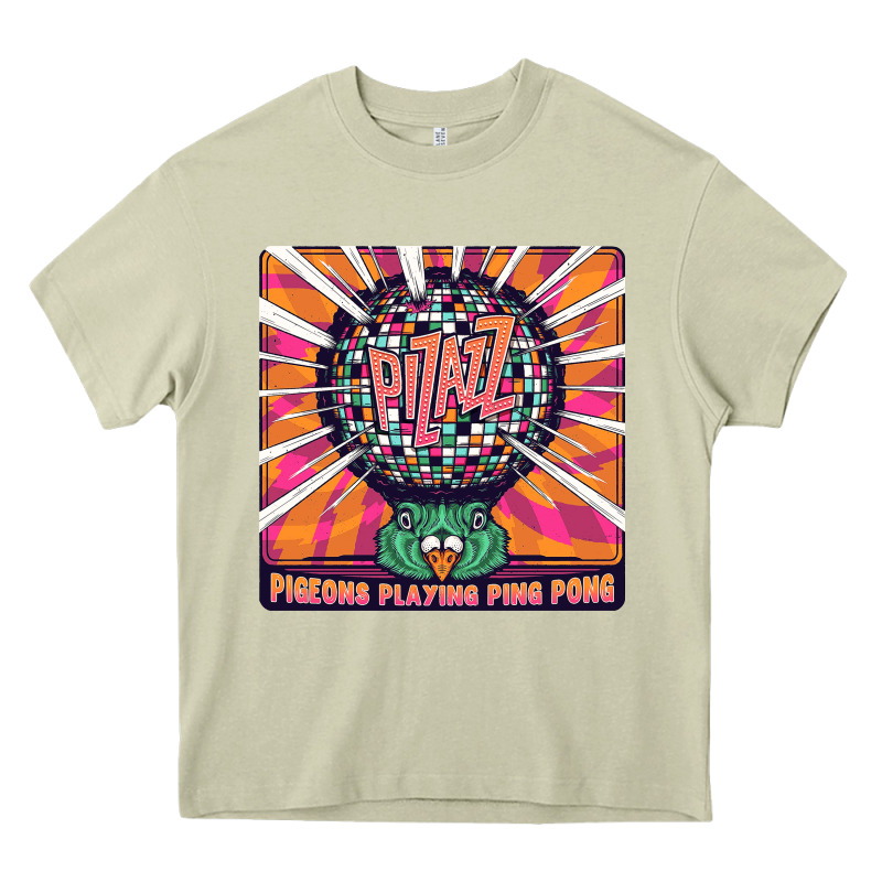 Best Pigeons Playing Ping Pong Music Heavy Core Tee by artisFamous | Teevron