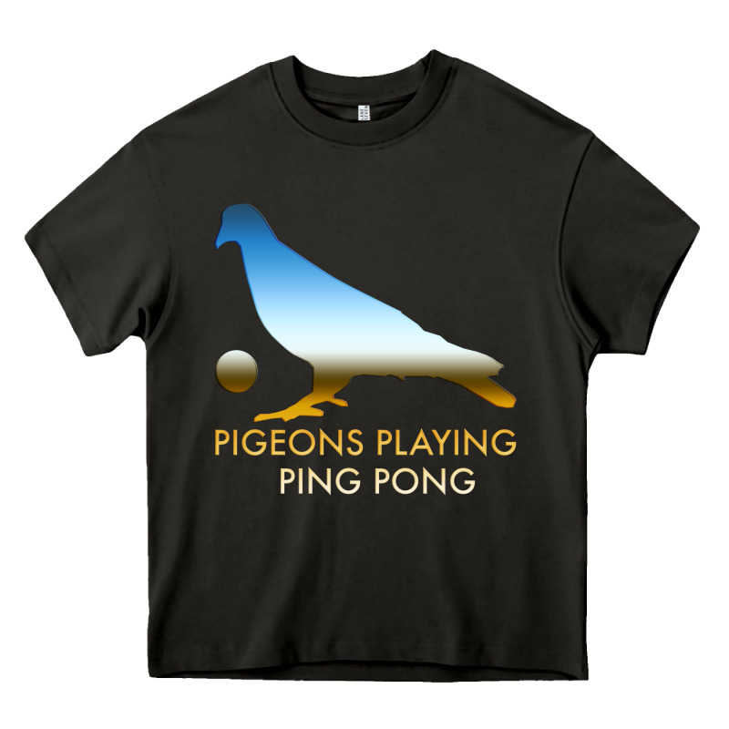 Best Pigeons Playing Ping Pong Music Heavy Core Tee by artisFamous | Teevron