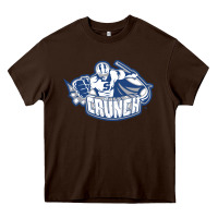 Chocolate Brown The Crunch, Syracuse Heavy Core Tee - artisFamous