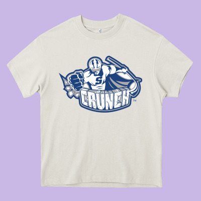 The Crunch, Syracuse Heavy Core Tee Designed By Artisfamous