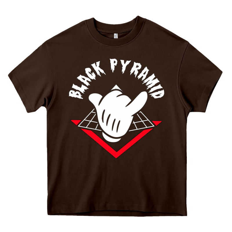 Black Pyramid Heavy Core Tee by artisFamous | Teevron