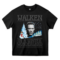Black christopher walken Heavy Core Tee - artisFamous