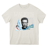 Cream christopher walken Heavy Core Tee - artisFamous