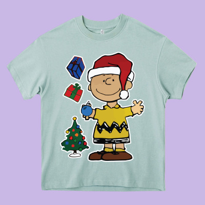 Charlie Brown Christmas Gifts Heavy Core Tee Designed By Artisfamous