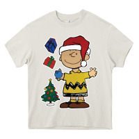 Cream charlie brown christmas gifts Heavy Core Tee - artisFamous