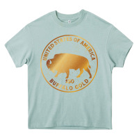 Arona Buffalo Gold Native American - Bison Heavy Core Tee - artisFamous