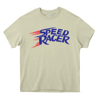 Mossy blue speed racer 80s   speed racer Heavy Core Tee - artisFamous