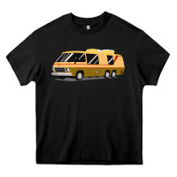 Black 1970s gmc motorhome gmc motorhome Heavy Core Tee - artisFamous