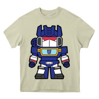 Mossy soundwave transformers chibi Heavy Core Tee - artisFamous