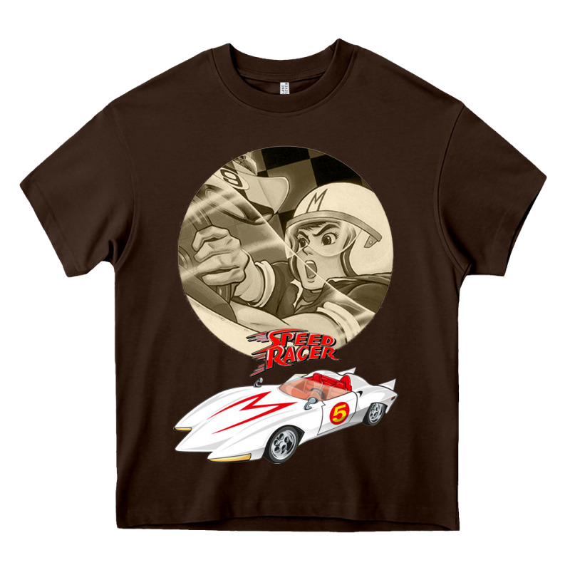 Go Speed Racer Go Go!!!   Speed Racer Heavy Core Tee by artisFamous | Teevron