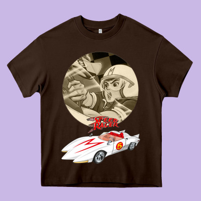Go Speed Racer Go Go!!!   Speed Racer Heavy Core Tee Designed By Artisfamous