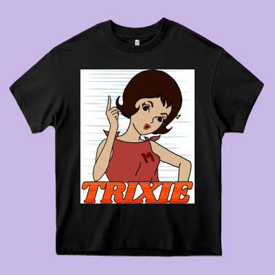 Go Trixie Go!   Speed Racer Heavy Core Tee Designed By Artisfamous