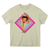 Mossy betty boop Heavy Core Tee - artisFamous