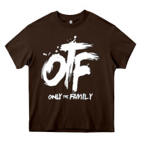 Chocolate Brown OTF Heavy Core Tee - artisFamous