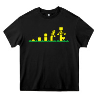 Black evolution of lego Heavy Core Tee - artisFamous
