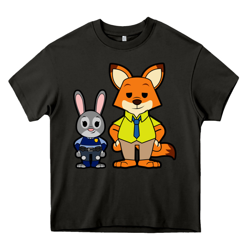 Zootopia Duo Chibi Heavy Core Tee by artisFamous | Teevron