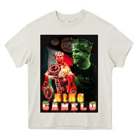 Cream canelo boxing Heavy Core Tee - artisFamous