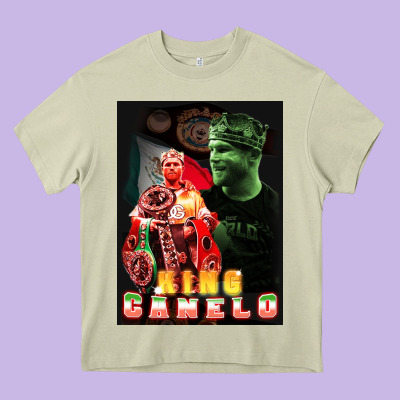 Canelo Boxing Heavy Core Tee Designed By Artisfamous