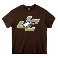 Chocolate Brown juniata college Heavy Core Tee - artisFamous