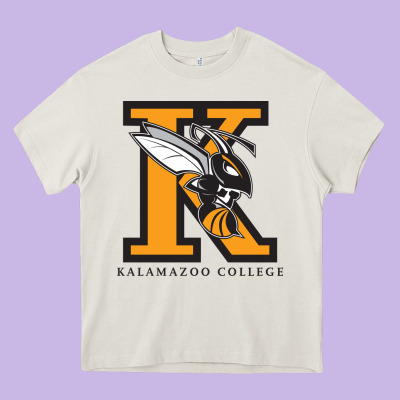 Kalamazoo College Heavy Core Tee Designed By Artisfamous