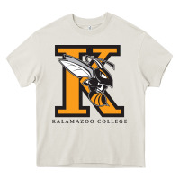 Cream kalamazoo college Heavy Core Tee - artisFamous