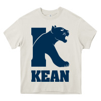 Cream kean university Heavy Core Tee - artisFamous