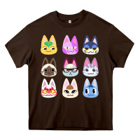 Chocolate Brown animal crossing cute cats animal crossing new horizons Heavy Core Tee - artisFamous
