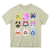 Mossy animal crossing cute cats animal crossing new horizons Heavy Core Tee - artisFamous