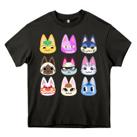 Asphalt animal crossing cute cats animal crossing new horizons Heavy Core Tee - artisFamous