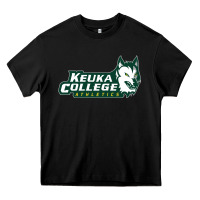 Black keuka college Heavy Core Tee - artisFamous