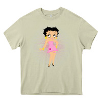 Mossy betty boop Heavy Core Tee - artisFamous