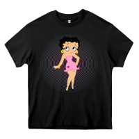 Black betty boop Heavy Core Tee - artisFamous