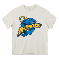 Cream lakeland university muskies Heavy Core Tee - artisFamous