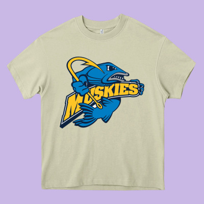 Lakeland University Muskies Heavy Core Tee Designed By Artisfamous