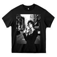 Black linda evangelista fashion model Heavy Core Tee - artisFamous