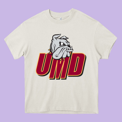Minnesota Duluth Heavy Core Tee Designed By Artisfamous