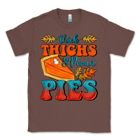 Chestnut Thick Thighs&Pecan Pies Classic Tee - FaDigitalArtStudio