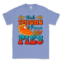 Colony Blue Thick Thighs&Pecan Pies Classic Tee - FaDigitalArtStudio