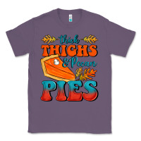 Lavender Thick Thighs&Pecan Pies Classic Tee - FaDigitalArtStudio