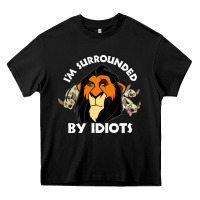 Black surrounded by idiots book Heavy Core Tee - artisFamous
